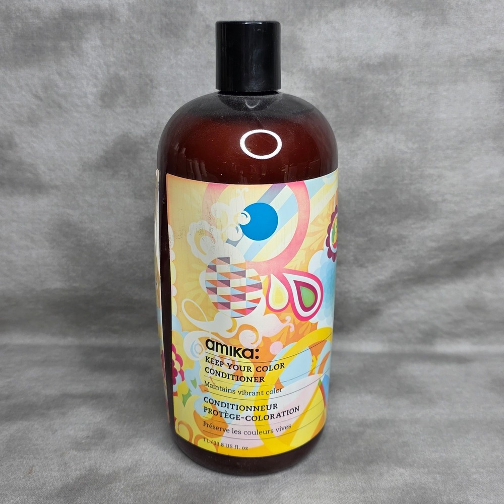 Amika KEEP YOUR COLOR CONDITIONER 33.8 fl oz JUMBO *Misshapen Bottle